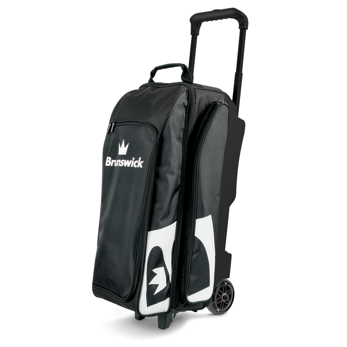 Brunswick Blitz 3 Ball Triple Roller Black Bowling Bag travel suitcase league tournament play sale discount coupon online pba tour