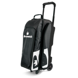 Brunswick Blitz 3 Ball Triple Roller Black Bowling Bag travel suitcase league tournament play sale discount coupon online pba tour