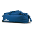 brunswick bowling bag triple roller blue royal combat inside travel suitcase for bowlers