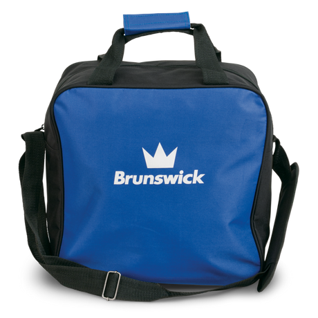 Brunswick Target Zone Single Blue Bowling Bag Bowling Bag travel suitcase league tournament play sale discount coupon online pba tour