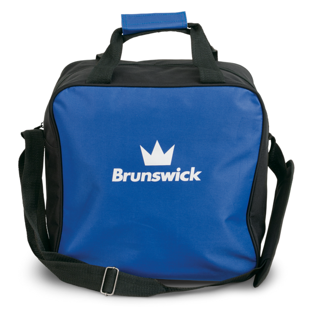 Brunswick Target Zone Single Blue Bowling Bag Bowling Bag travel suitcase league tournament play sale discount coupon online pba tour