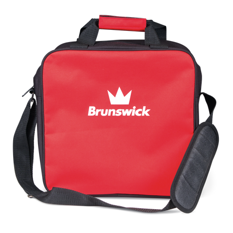 Brunswick Target Zone Single Red Bowling Bag Bowling Bag travel suitcase league tournament play sale discount coupon online pba tour