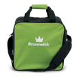 Brunswick Target Zone Single Lime Bowling Bag Bowling Bag travel suitcase league tournament play sale discount coupon online pba tour