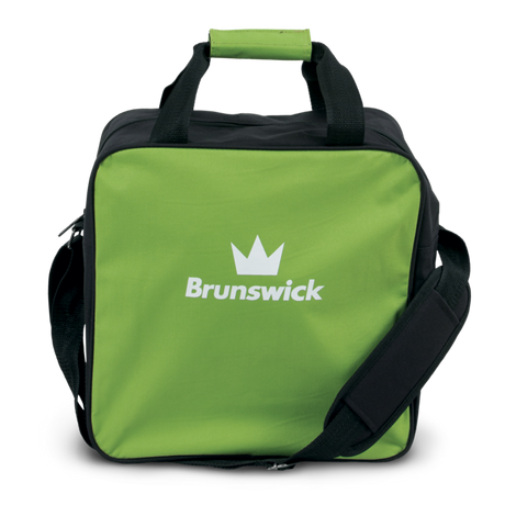 Brunswick Target Zone Single Lime Bowling Bag Bowling Bag travel suitcase league tournament play sale discount coupon online pba tour