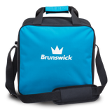 Brunswick Target Zone Single Blue Wave Bowling Bag Bowling Bag travel suitcase league tournament play sale discount coupon online pba tour