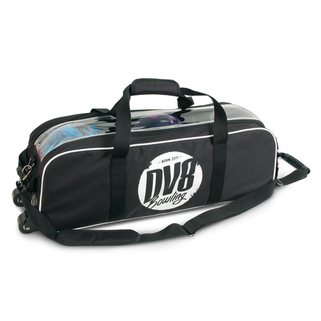 dv8 triple bowling bag  travel tote carry on tsa security bags tournament league packy 