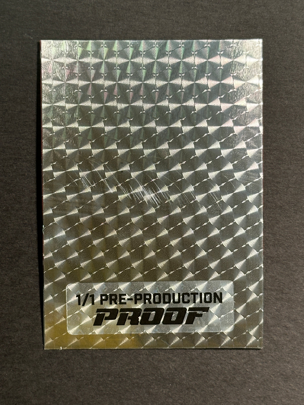 2024 Leaf Metal PBA Trading Card Boog Krol 1/1 Proof Gold Vinyl