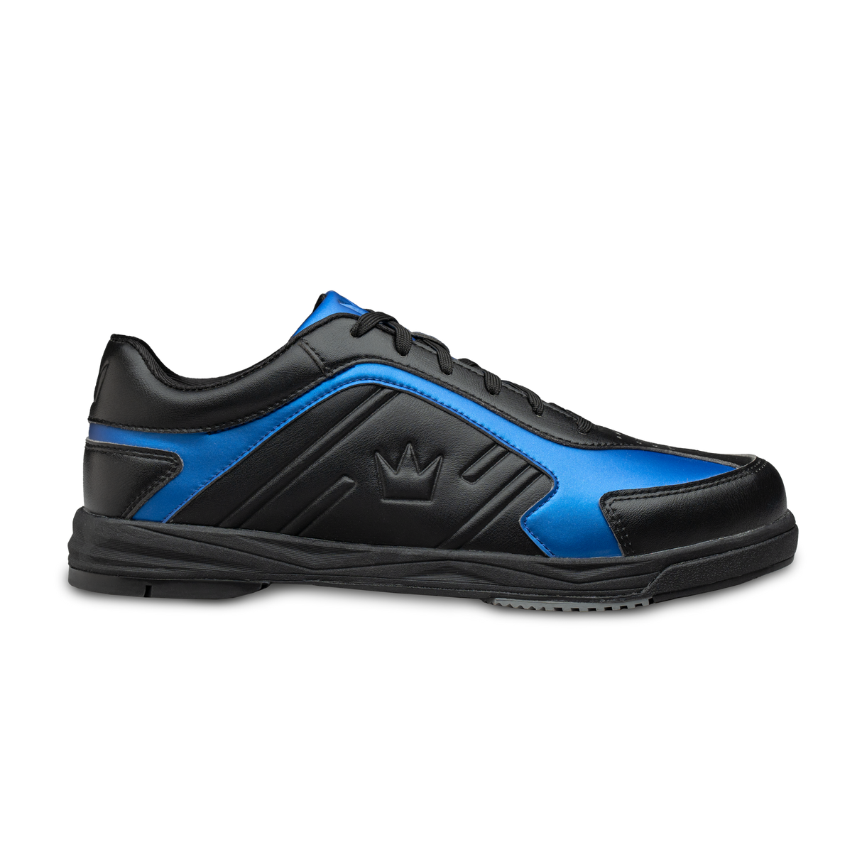 Brunswick Siege Royal Bowling Shoes * Soft, durable synthetic upper * Molded EVA midsole * Toe protection for durability * Extreme cushion comfort Ortholite footbed * Multi-zone push away rubber * Includes: #4, #6, and #8 Slide *  * 