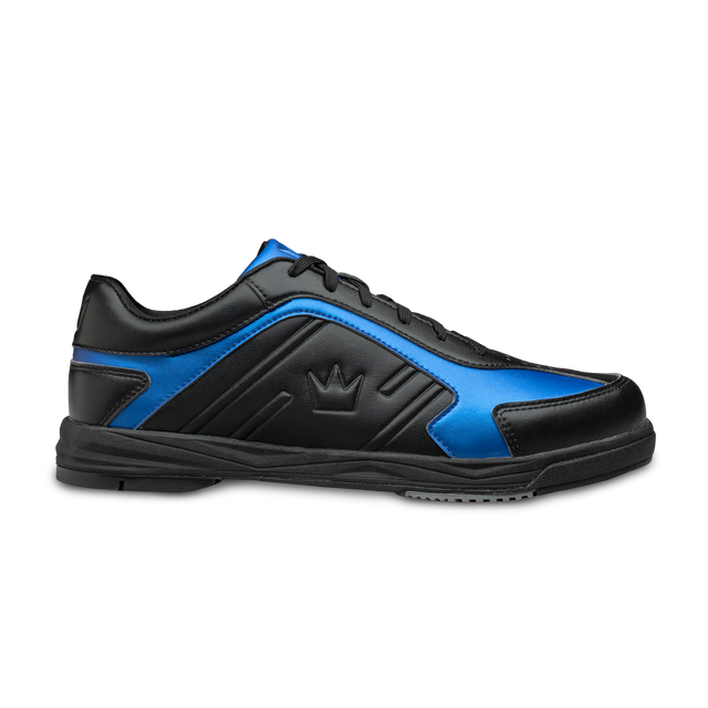 Brunswick Siege Royal Bowling Shoes * Soft, durable synthetic upper * Molded EVA midsole * Toe protection for durability * Extreme cushion comfort Ortholite footbed * Multi-zone push away rubber * Includes: #4, #6, and #8 Slide *  * 