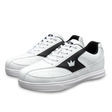 Brunswick Renegade White/Black Bowling Shoes * Performance synthetic uppers * Extra-light molded EVA outsole * Extremely comfortable * Pure slide microfiber slide soles on both shoes * Foam padded collar and tongue * Superior slide immediately *  * 