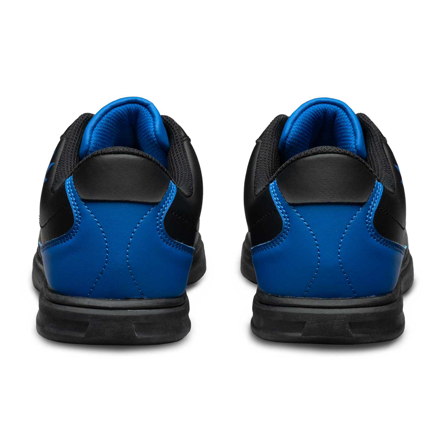 Brunswick Vapor Black/Royal Bowling Shoes * Performance synthetic uppers * Foam padded collar and tongue * Extra-light molded EVA outsole * Pure slide microfiber slide soles on both shoes * Superior slide immediately *  * 