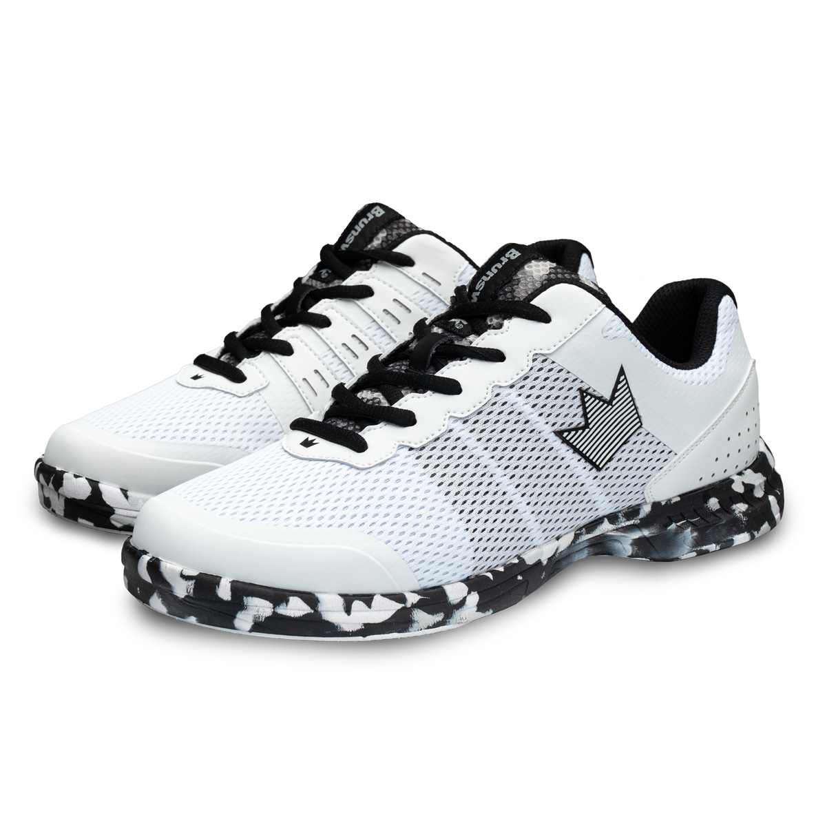 Brunswick Fuze Chaos Bowling Shoes * Performance synthetic uppers * Extra light molded EVA outsole * Pure slide microfiber slide soles on both shoes * Foam padded collar and tongue * Superior slide immediately * Right hand only