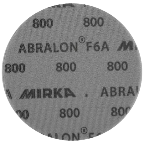 KR Abralon Pad 800 Grit * Grit goes from lowest (Most Abrasive) to highest (Least Abrasive) * Sold Individually * Used wet or dry The industry standard in ball surface maintenance creates a consistent and reliable finish, lasting 5X longer than sandpaper.  Abralon sanding pads use silicon carbide particles that are precision sifted to a consistent grain size, then bonded evenly to a sixinch round fabric face for the most even scratch pattern available.