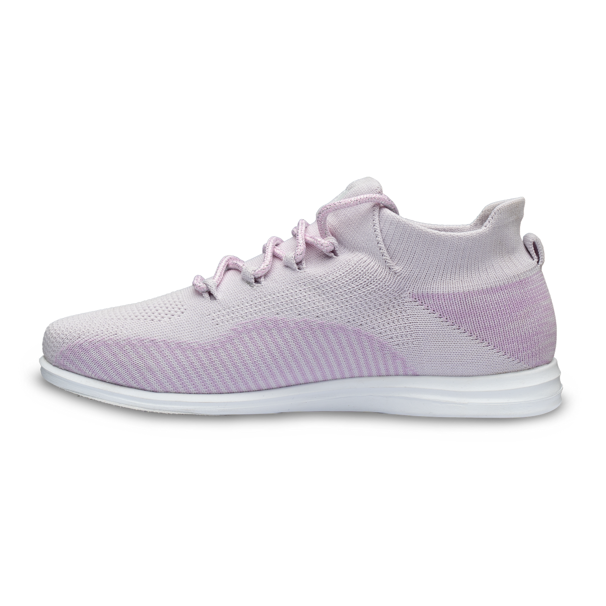 Brunswick Twisted Knit Women's Bowling Shoes Lilac * Stylish light-weight performance knit upper * Higher ankle collar for added style and comfort * Light-weight rubber outsole * Pure Slide microfiber Slide Soles on both sides *  * 