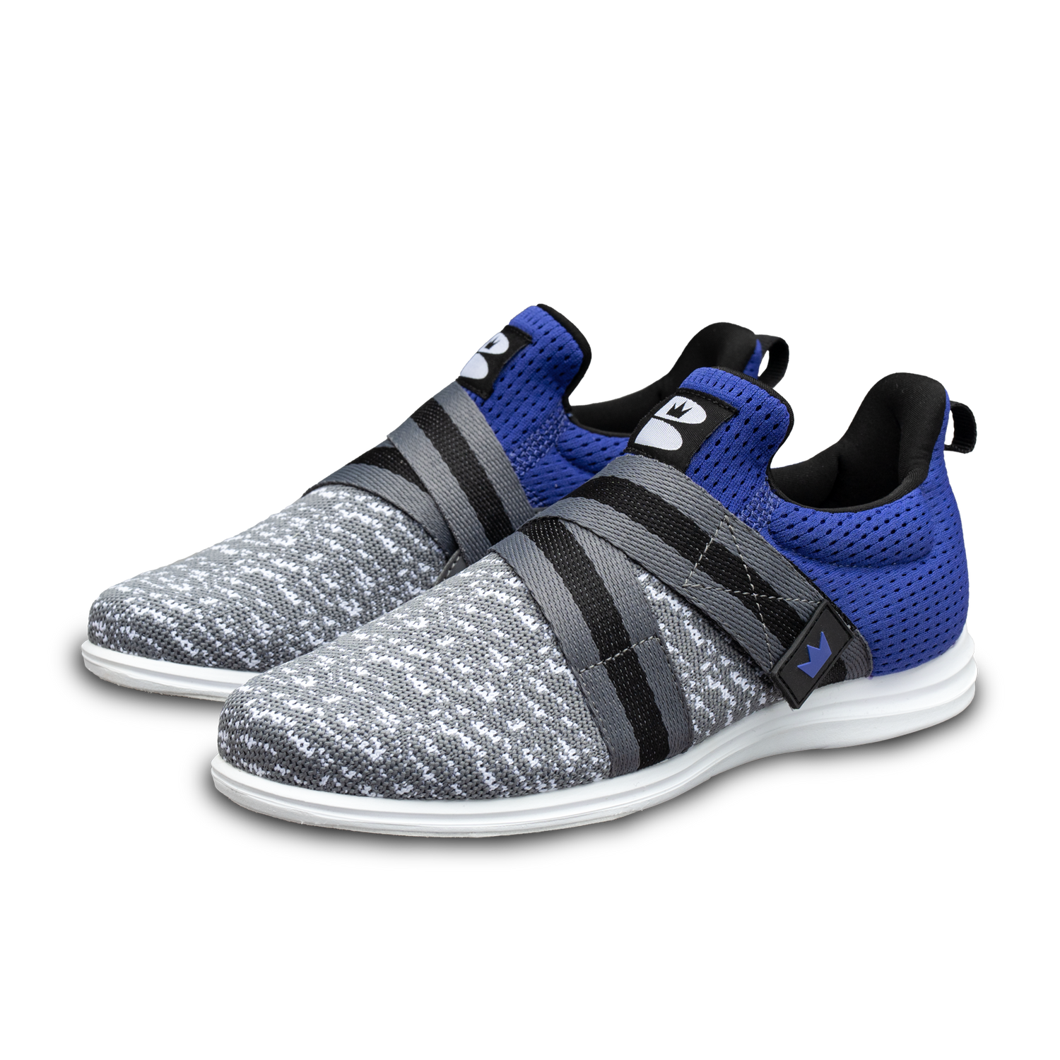 Brunswick Versa Women's Bowling Shoes Steel Gray/Purple Inside Bowling