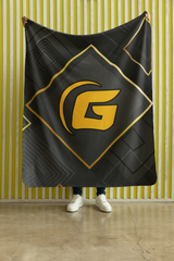 900 Global "G" Diamond 60" x 80" Plush Blanket