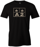 brunswick crown a2 a-2 pinsetter t-shirt tee retro novelty bowling bowlers mechanics pinboy