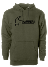 Hammer Black Logo Classic Hoodie