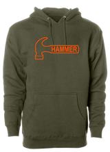 Hammer Orange Logo Classic Hoodie