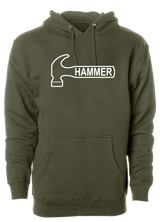 Hammer White Logo Classic Hoodie