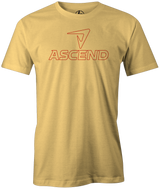 MOTIV Red Ascend Ball Logo Tee