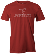 MOTIV White Ascend Ball Logo Tee