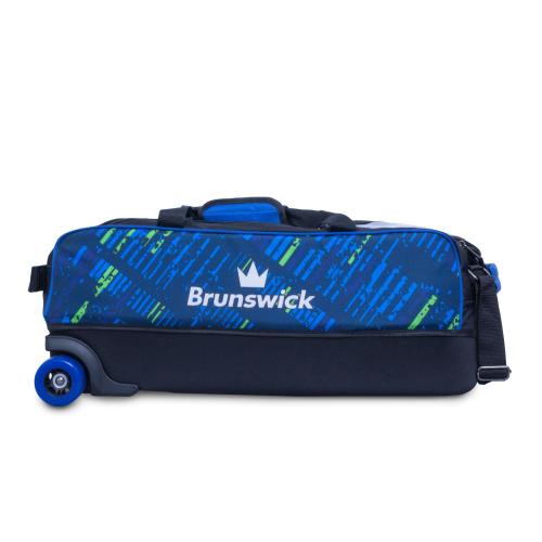 Brunswick Punisher Triple Tote Roller Blue/Green