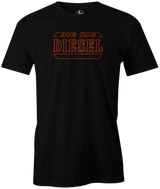 hammer-big-rig-diesel tee shirt bowling ball logo retro vintage bowler tee shirt