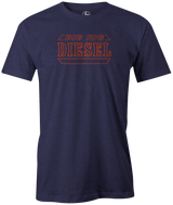 hammer-big-rig-diesel tee shirt bowling ball logo retro vintage bowler tee shirt