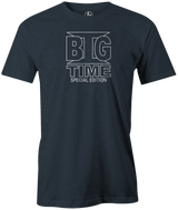 Ebonite Big Time Special Edition Available in multiple colors.This is the perfect gift for any avid bowler! Tshirt, tee, tee-shirt, tee shirt, Pro shop. League bowling team shirt. PBA. PWBA. USBC. Junior Gold. Youth bowling. Tournament t-shirt. Men's. Bowling ball. bowling. classic. retro. vintage. throwback. Tshirt, tee, tee-shirt, tee shirt, Pro shop. 