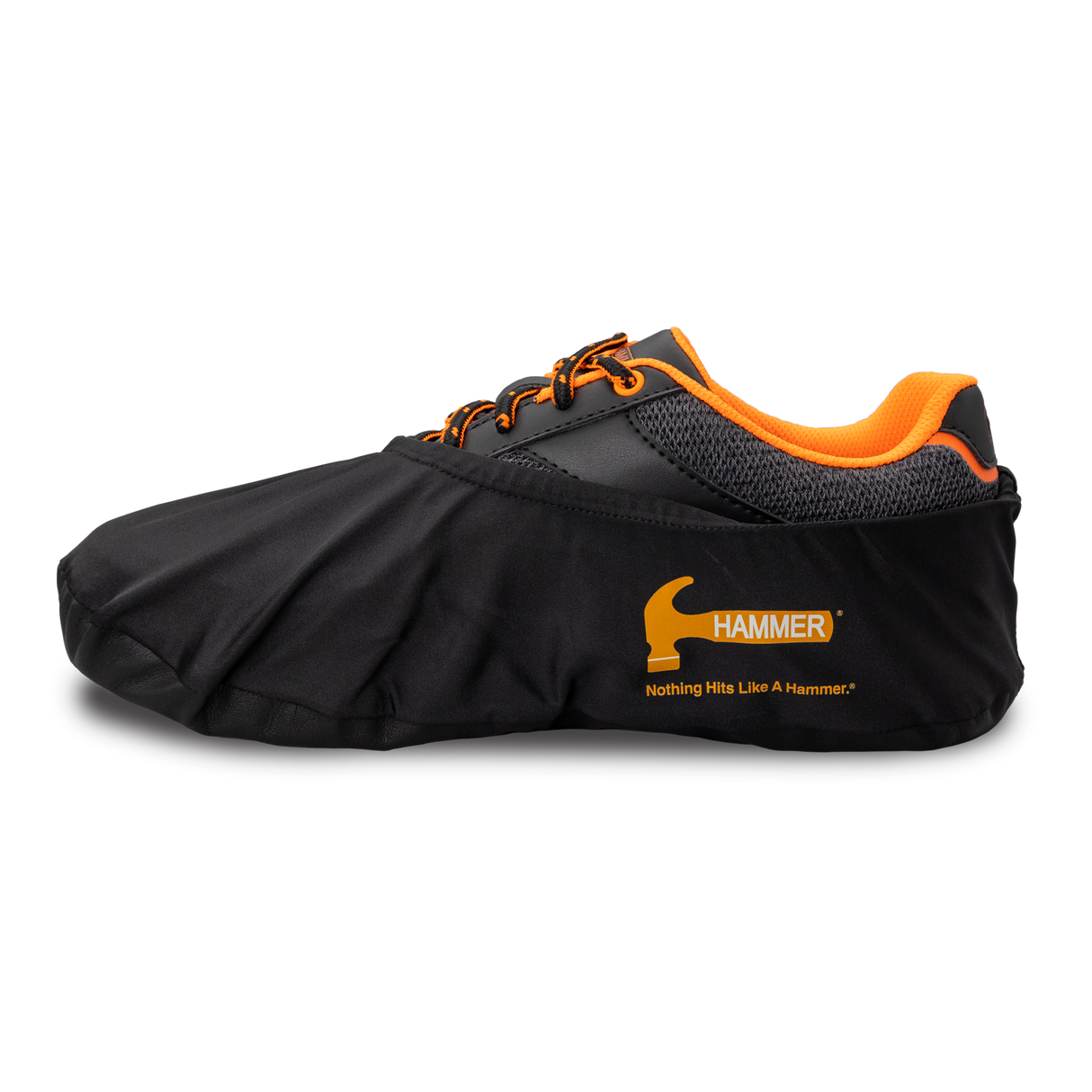Hammer Black Widow Shoe Cover FEATURES AND BENEFITS Protects bowling shoes from the elements Easy to put on and take off Stores easily Contains: One Pair MEN'S SIZES Small = Size 7Medium = Size 7Large = Sizes 8 to 13X-Large = Sizes 8 to 13 WOMEN'S SIZES Small = Sizes 6 to 9Medium = Sizes 6 to 9Large = Sizes 10 and 11X-Large = Sizes 10 and 11