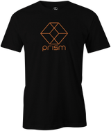 The Brunswick Prism series (solid and hybrid) bowling tshirt. The Prism line features the new ultra-low RG, dynamically engineered Portal core. The Portal core, coupled with a combination of Activator and Composite cover technologies produces a strike inducing reaction. The Prism Solid will cover any heavy oil condition while the Prism Hybrid will handle transitions, through broken down or lower volume conditions. 