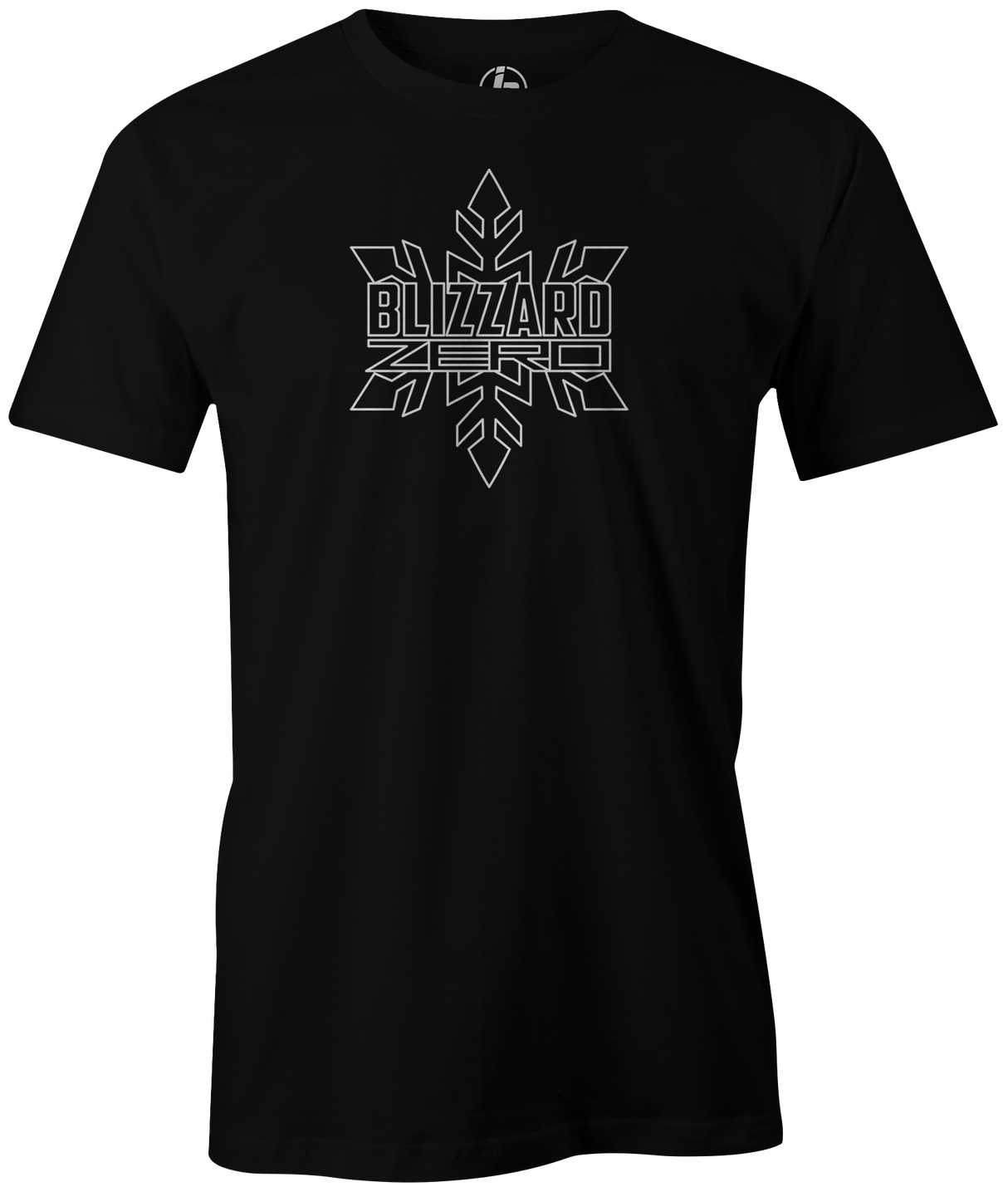 Blizzard Meltdown by Swag Bowling. Swag Bowling Classic Logo T-shirt. This shirt is perfect for bowling practice, leagues or weekend tournaments. Men's T-Shirt, bowling ball, tee, tee shirt, tee-shirt, t shirt, t-shirt, tees, league, tournament shirt, PBA, PWBA, USBC. Charcoal, Black, Purple, Red