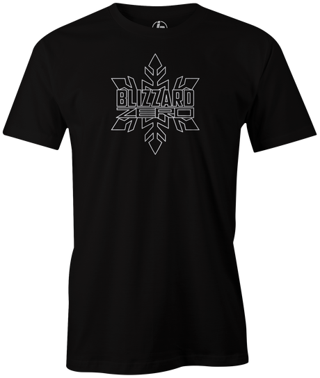 Blizzard Meltdown by Swag Bowling. Swag Bowling Classic Logo T-shirt. This shirt is perfect for bowling practice, leagues or weekend tournaments. Men's T-Shirt, bowling ball, tee, tee shirt, tee-shirt, t shirt, t-shirt, tees, league, tournament shirt, PBA, PWBA, USBC. Charcoal, Black, Purple, Red