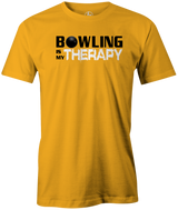 bowling-is-my-therapy bowling-logo-tee-shirt-bowler-tshirt