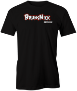 brunsnick-since-2006 bowling tee shirt BrunsNick brands of brunswick bowler tshirt
