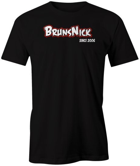 brunsnick-since-2006 bowling tee shirt BrunsNick brands of brunswick bowler tshirt