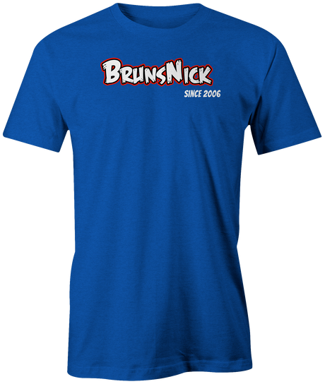 brunsnick-since-2006 bowling tee shirt BrunsNick brands of brunswick bowler tshirt