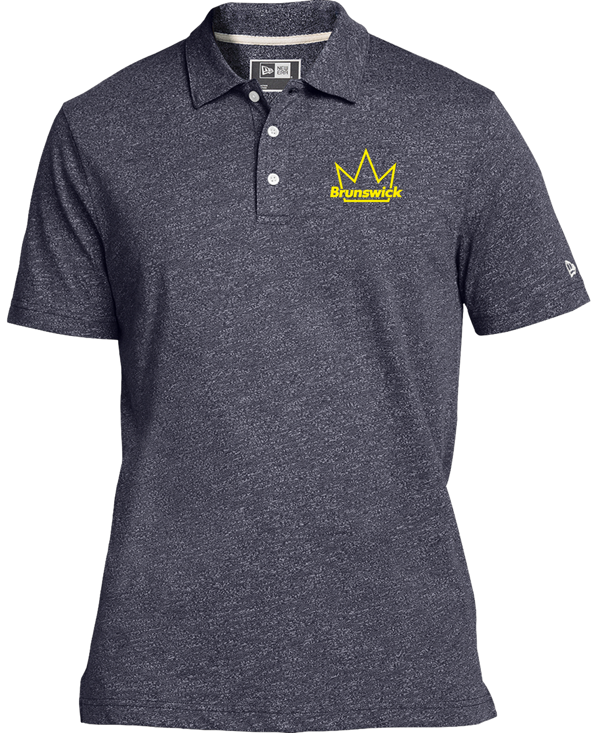 Brunswick Crown New Era Twist Polo Navy