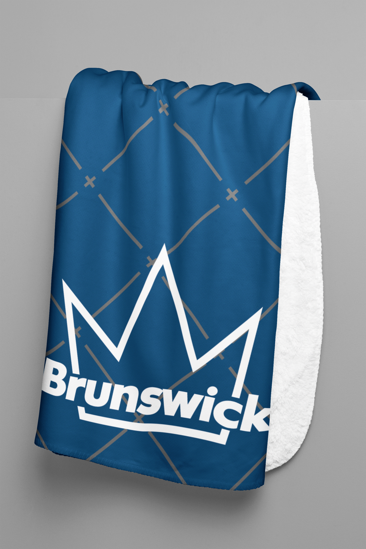 Brunswick Crown 60" x 80" Plush Blanket
