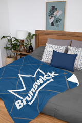 Brunswick Crown 60" x 80" Plush Blanket