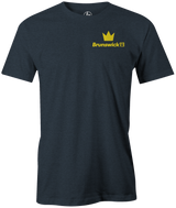 Brunswick Bowling Practice Tee Hit the lanes in this awesome Inside Bowling T-shirt and be a part of the team! League bowling Team shirt. Junior Gold. PBA. PWBA. tee, tee shirt, tee-shirt, tshirt, t shirt, tournament shirt. Cool, novelty. Men's. Brunswick Bowling Practice Tee Hit the lanes in this awesome Inside Bowling T-shirt and be a part of the team! League bowling Team shirt. Junior Gold. PBA. PWBA. tee, tee shirt, tee-shirt, tshirt, t shirt, tournament shirt. Cool, novelty. Men's. 
