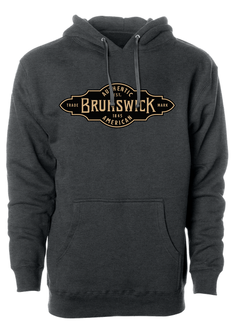 Keep warm in this stylish Brunswick Trademark design hooded sweatshirt. 60/40 cotton/polyester blend material Standard Fit - Men's Sizing - Midweight Hoodie/Hooded Sweatshirt brunswick bowling hoodie hooded sweatshirt big b team shirt comfortable clothing amazon ebay 