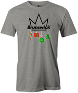 Brunswick Bowling Crown Holiday T-shirt