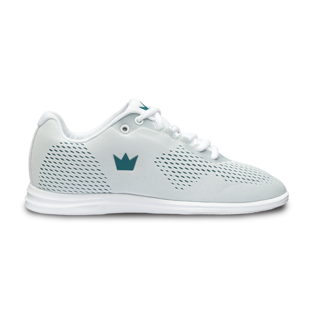 Brunswick Axis Women's Bowling Shoes White/Teal * Sleek synthetic upper * Molded EVA insole for comfort and performance * Extreme cushion comfort with Ortholite footbed * Convenient ATOP dial lacing system * Reinforced hard rubber toe for durability * Multi-zone push away rubber * Includes: #4, #6, and #8 Slide Soles; Progressive, and Ridged Heels; Heel remover tool * Right hand only *  * 