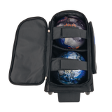 brunswick 2 ball roller charger bowling bag travel suitcase league tournament play sale discount coupon online pba tour