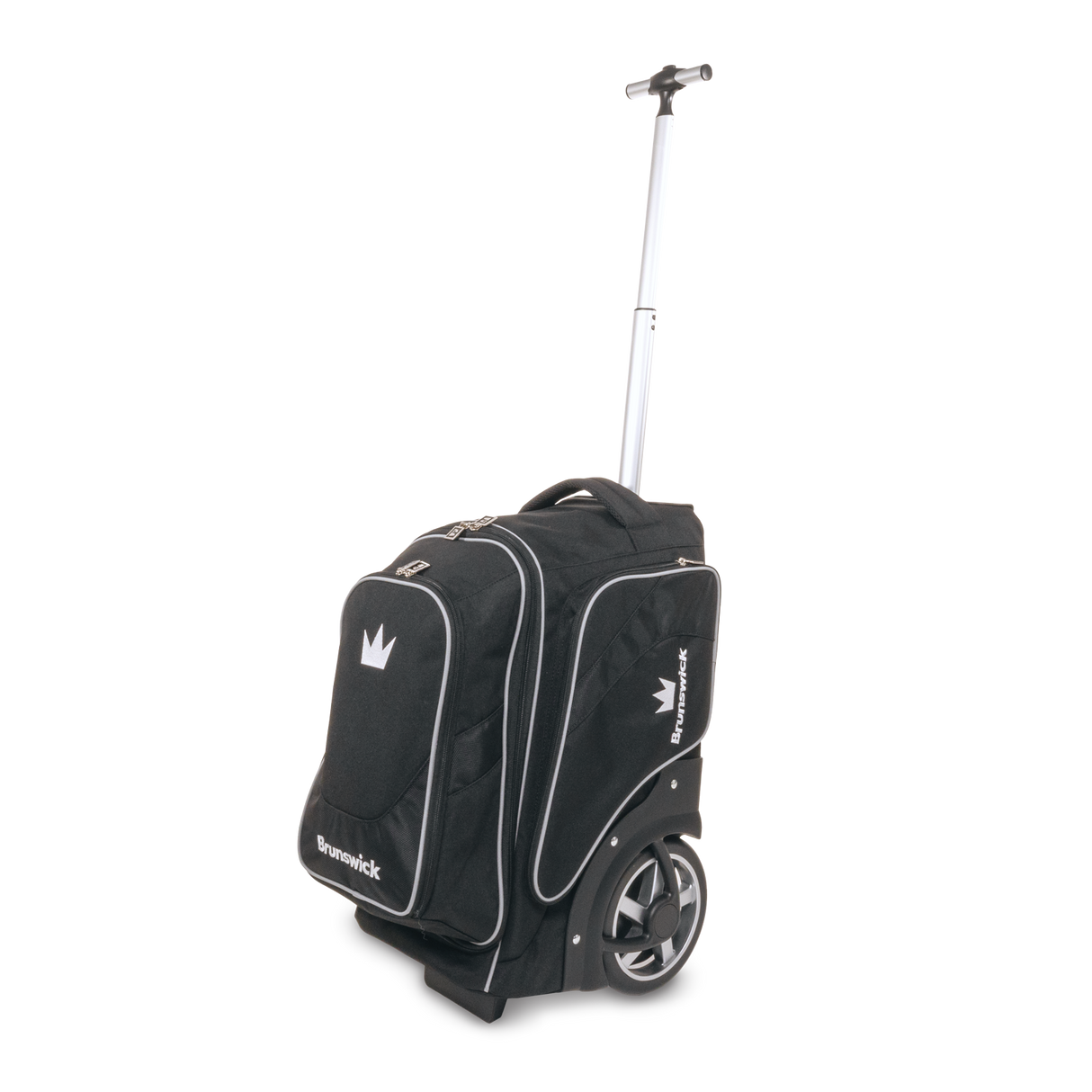 brunswick 2 ball roller charger bowling bag travel suitcase league tournament play sale discount coupon online pba tour