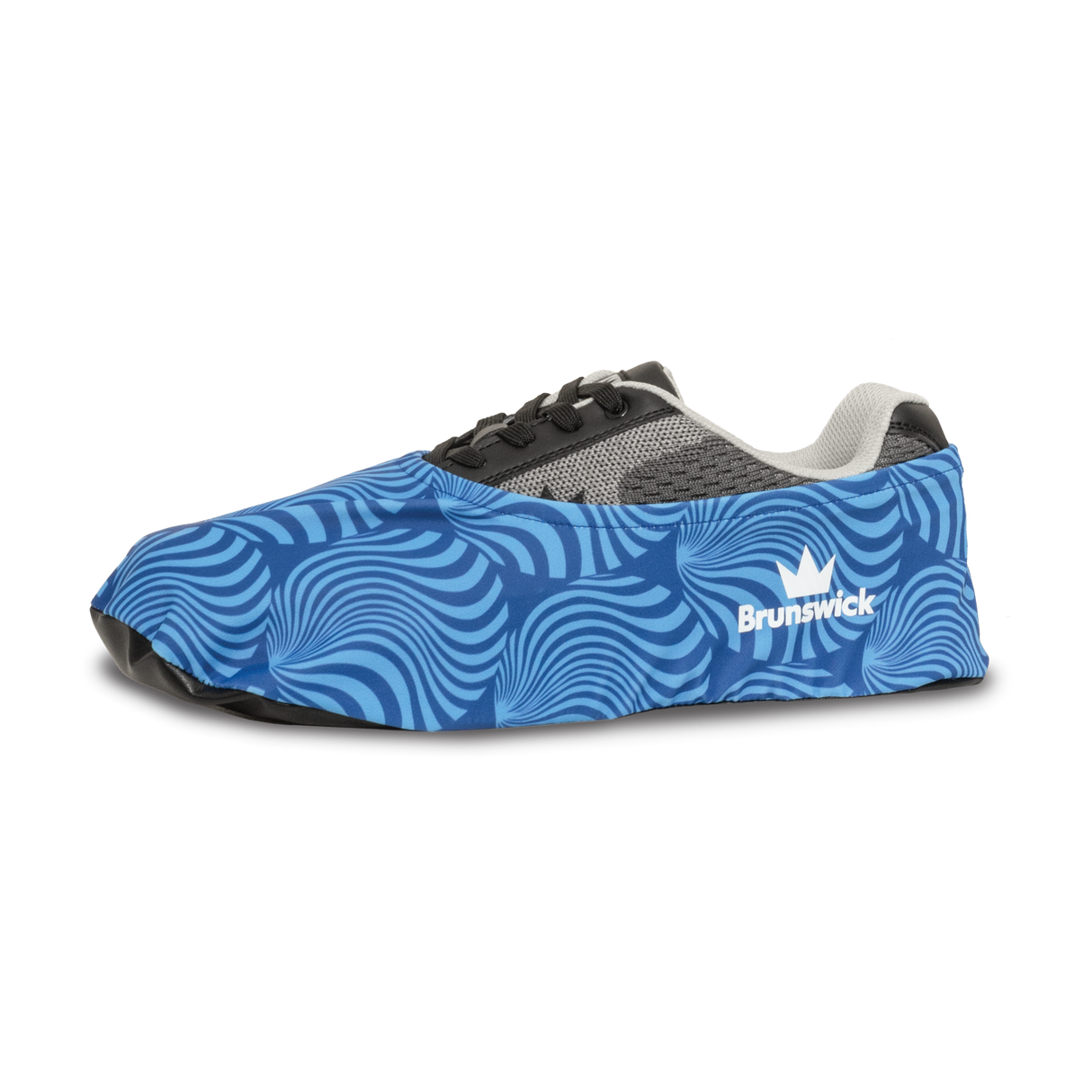 Brunswick Shield Dye Sub Blue Shoe Cover