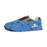 Brunswick Shield Dye Sub Blue Shoe Cover