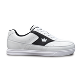 Brunswick Renegade White/Black Bowling Shoes * Performance synthetic uppers * Extra-light molded EVA outsole * Extremely comfortable * Pure slide microfiber slide soles on both shoes * Foam padded collar and tongue * Superior slide immediately *  * 